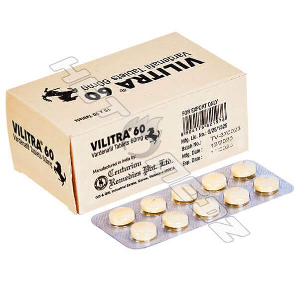 Vilitra 60 Mg (Vardenafil)