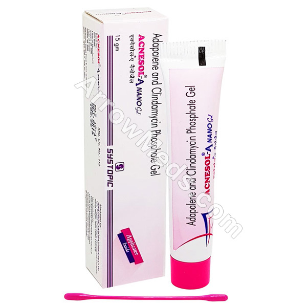 Acnesol A Nano Gel 15gm (Adapalene 0.1% / Clindamycin 1%)