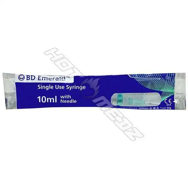 BD Emerald 10ml Syringe with Needle