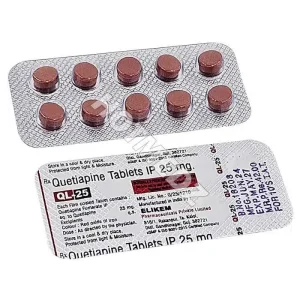 QL 25 mg (Quetiapine)
