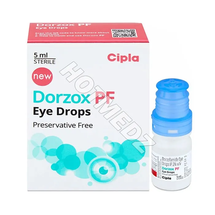 Dorzolamide Preservative Free 5ml Eye Drops