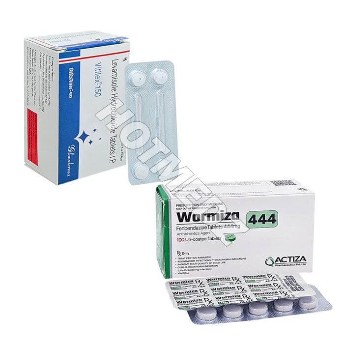 Wormiza 444 mg & Vitilex 150 Mg