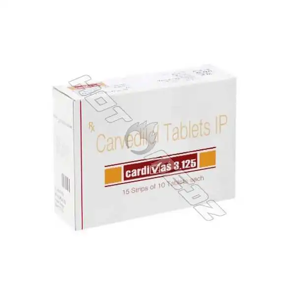 Carvedilol 3.125 mg