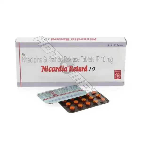 Nifedipine Sustained Release 10 mg