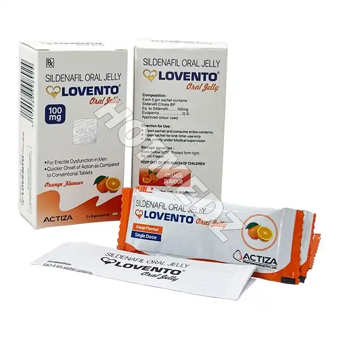 Lovento Oral Jelly Orange Flavour