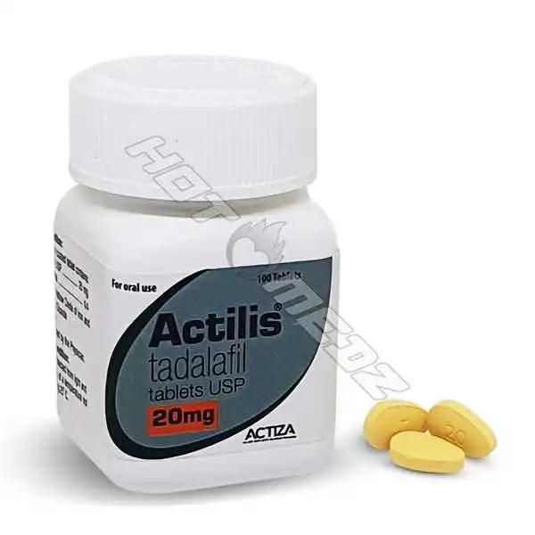 Yellow Tadalafil Pill 20 mg