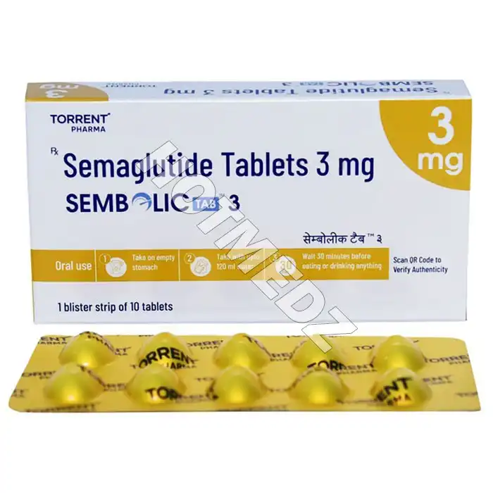 Sembolic 3 mg Tablet (Semaglutide)