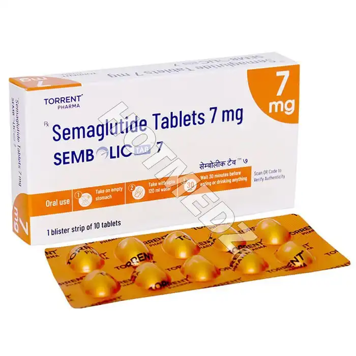 Sembolic 7 mg Tablet (Semaglutide)